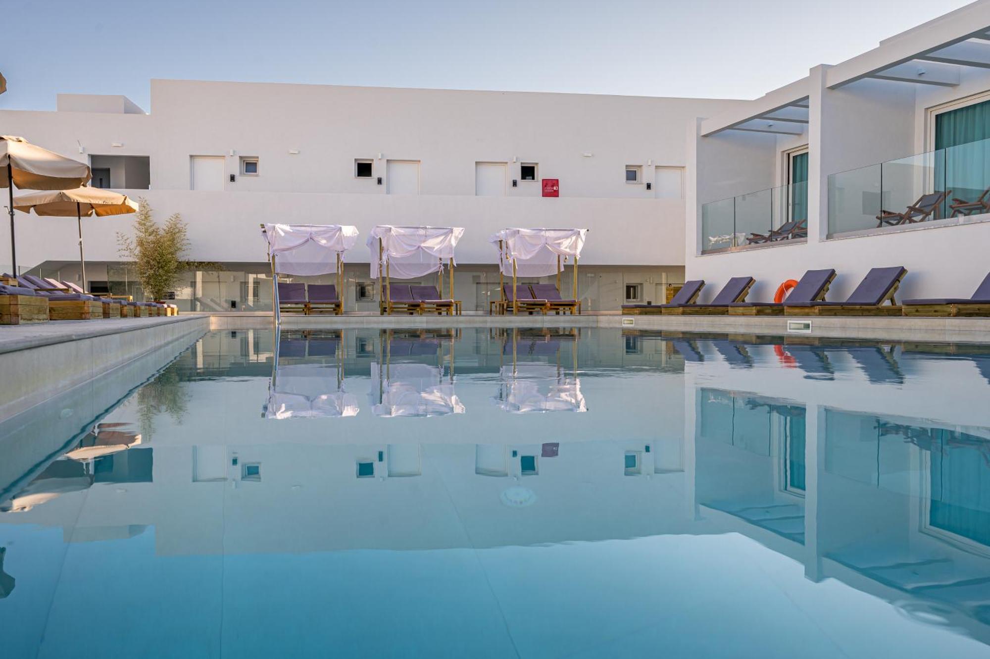 Mirage Bleu Hotel Tragaki Exteriör bild